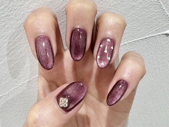 バーガンディーネイル☆