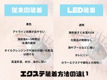 スリー(THREE.)/エクステ装着方法