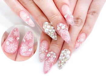 ネイルコレクション ピンク(Nail Collection Pink)/スカルプ☆雪の結晶