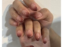 ネイルサロン ティフィン(tiffin)/～冬色グラデーション～
