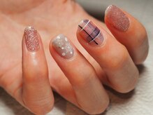 ビューティトリップ(Beauty TRIP)/雪の結晶ネイル