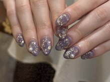 サトリネイルルーム(Satoril..nail room)/アメジスト/more art.○