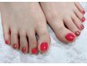 【ネイル】フット/ワンカラー ¥6600→6000