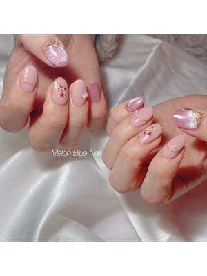 Malon Blue Nail【マロンブルーネイル】