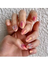 トータルビューティーサロン カメレオン(CHAMELEON)/チークネイル