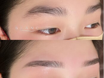 アイラッシュサロン ブラン トレッサ横浜店(Eyelash Salon Blanc)の写真/【リピート率No.1!顔の印象は眉で決まる】骨格に合った美眉スタイリングで理想の眉毛に!メイクアドバイスも