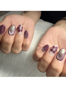 ライフ セカンド(LIFE2nd)/パープルフラワー