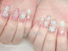 クイックスカルプ 高田馬場(Quick Sukarupu)/ガーリーフレンチネイル