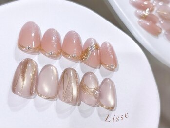 リセ 銀座本店(Lisse)の写真/アレンジもOK!技術力・デザイン力・仕上がり◎爪に優しいパラジェルも可♪デザイン、カラーも豊富☆