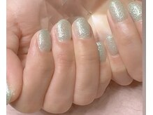 チェリーブロッサム(A CHERRY BLOSSOM)/ワンカラー　春グリーンラメ