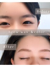 プルーフ(proof)/眉毛Wax & 眉カラー