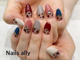 レオパード×逆フレンチ×秋