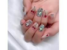 バベル 新町店(Babel)/さくらんぼネイル 8000en＋追加