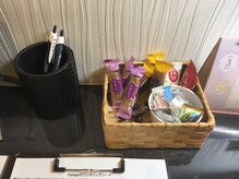 美容脱毛専門サロン エピラージュ 新宿店(Epilage)/お菓子ご用意しています♪