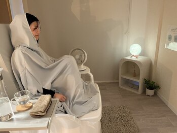 ヨサパーク ミューズ(YOSA PARK MUSE)の写真/【ハーブ蒸しで本格痩身！】医薬部外品のハーブ×水素の温熱効果で代謝アップ◎脂肪燃焼を促します！