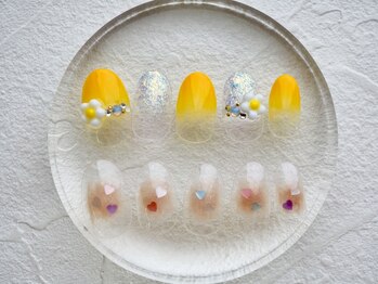 ネイル マテリア 池袋店(Nail Materia)の写真/《エリア屈指豊富なアートデザイン数が魅力》大人気看板メニュー◆定額デザインコース¥6300/初回オフケア込