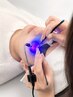 【最新技術】ライトで即硬化！圧倒的モチ！LEDエクステ100本