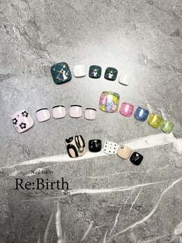 ネイルサロン リバース(Re:Birth)の写真/抜群の技術力とスピード仕上げ！定額デザインやワンカラー、マグネットなどお好みに合わせてご提案します♪
