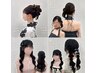 【ヘアセット】ブライダルスタッフ担当|結婚式やライブ推し活に|ヘアセット