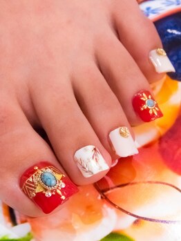 カラーズ 浜松店(colors)/フットデザイン自由¥7480