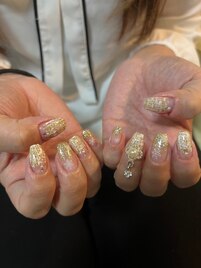 冬人気のツイードネイル♪