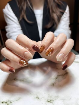 テソロネイル(TESORO nail)/秋ネイル