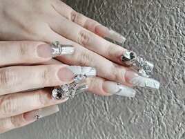 バタフライネイル