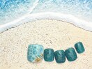 きらきら海ネイル