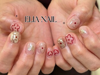 エリア(ELIA)の写真/ショートネイルデザイン豊富！自爪を活かしたシンプルデザインで指先を上品に彩ります♪