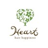 ヘアーハピネスハート(hair happiness heArt)ロゴ