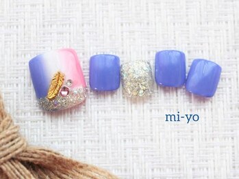 ミーヨ ネイル(mi-yo nail)/フット【定額¥8250(税込)★】