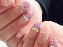 ラシェスキタモト (luscius kitamoto)/カラフルツイードネイル