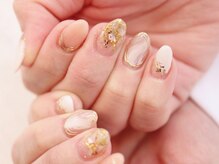 ネイルサロン ドルチェネイル 柏店(Dolce.Nail)/ニュアンス＃マーブル