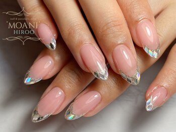 モアニ ヒロオ 渋谷店(MOANI Hiroo)/大人可愛いガラスフレンチ