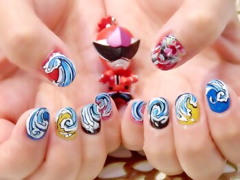 ラルネイル 大宮(Lull. nail)/#モチーフネイル