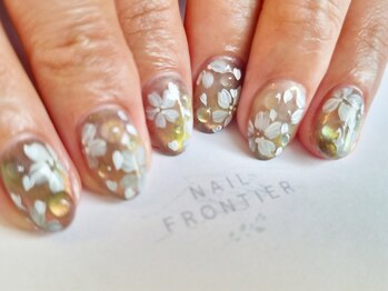 ネイルフロンティア 吉祥寺(NAIL FRONTIER)/手描き桜11980円