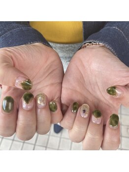 Mネイルアンドカフェ シェレステ/みどりっ