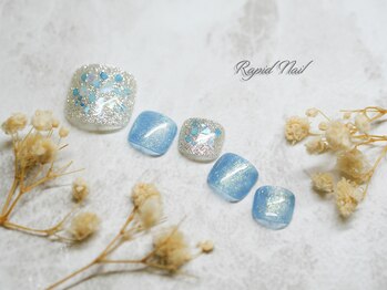 ラピッドネイル 西葛西店/定額フットデザイン