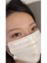 サロンドウイ(salon de OUI)/黄金比似合わせ眉毛デザイン