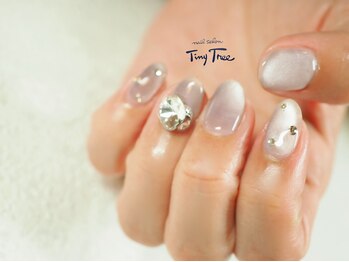 タイニーツリー(Tiny Tree)/マグネットビジューネイル