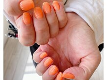 ネイルサロン ティフィン(tiffin)/～ネオンorangeネイル～