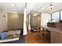 長閑(nodoka)の雰囲気（2部屋ある 広い施術スペースで、のんびりリラックス）