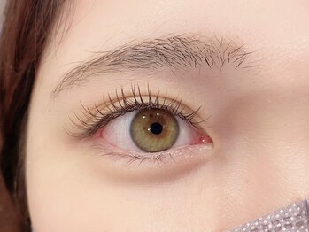 まつげエクステサロン ヘアーリゾートエーアイ 東陽町店(hair resort Ai)/ブラウンフラット140本￥7700