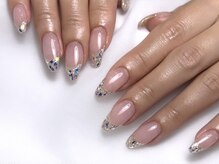 ネイルサロン リッチーズ(nail salon Riches)/オーロラガラスフレンチ