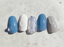 ユーケーネイル(uk nail)/定額アート7000円