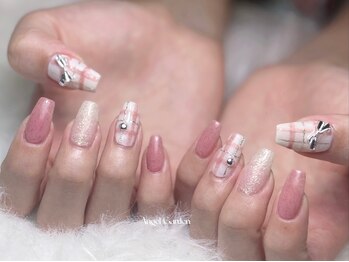 エンジェルガーデンネイル 池袋店(Angelgarden nail)/冬っぽくチェック