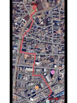 サロン ウル(salon ulu)/道案内2