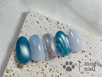 モグネイル(Mogunail)/7.8月定額A /マーメイドネイル