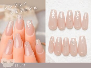 ナイスネイル 高槻店/60種類から選ぶトレンドネイル