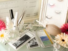 ネイルアンドアイラッシュサロン ボ ヌール(bo-nheur)/一つ一つがこだわりの商材